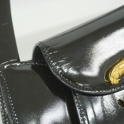 Cartier Handbag Panthere Patent Black Gold — view 8