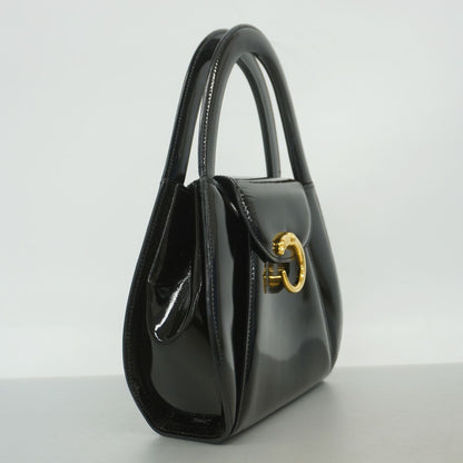 Cartier Handbag Panthere Patent Black Gold — view 2