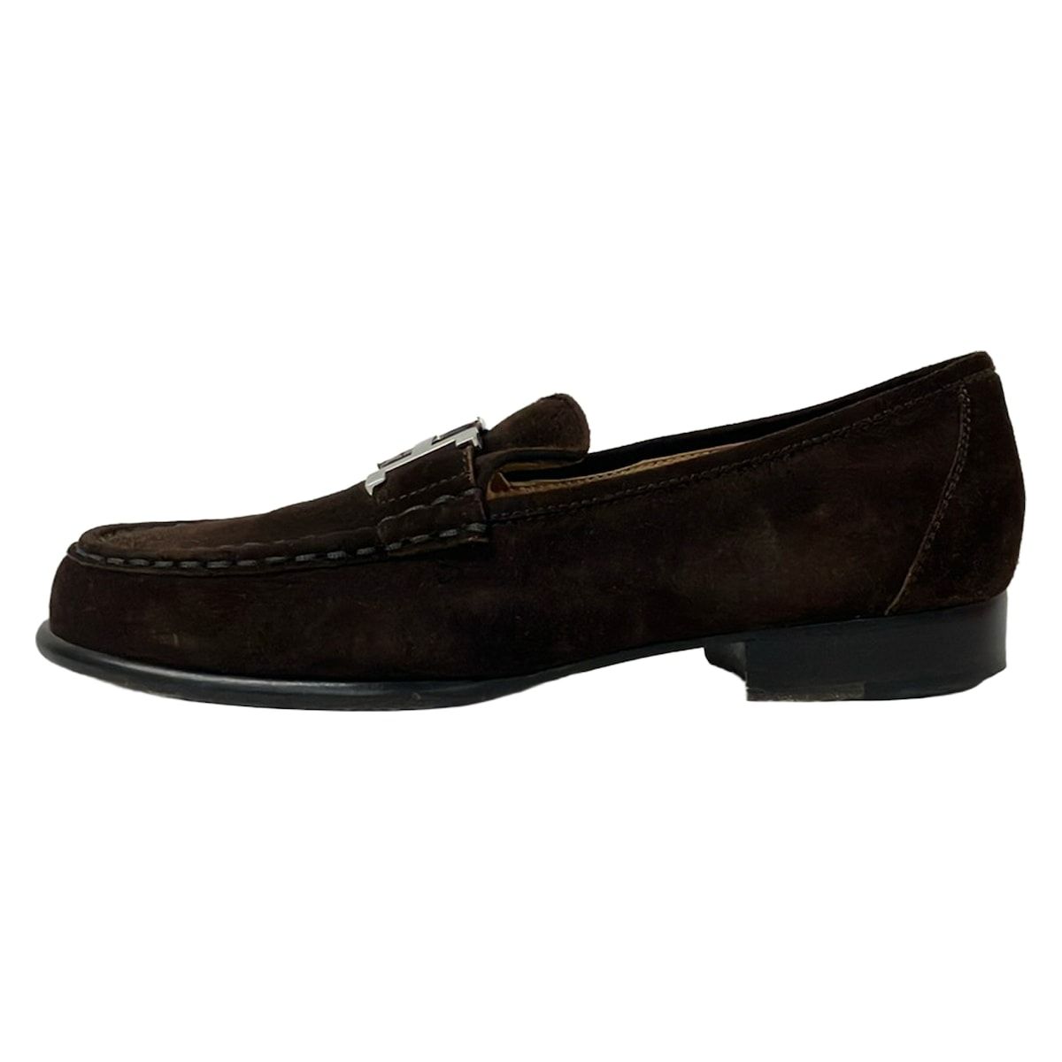 Hermes Loafers Dark Brown