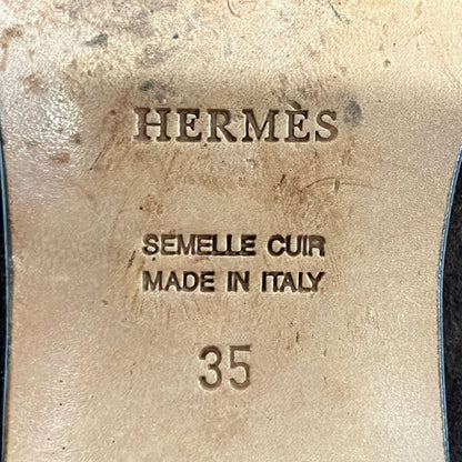 Hermes Loafers Dark Brown — view 6