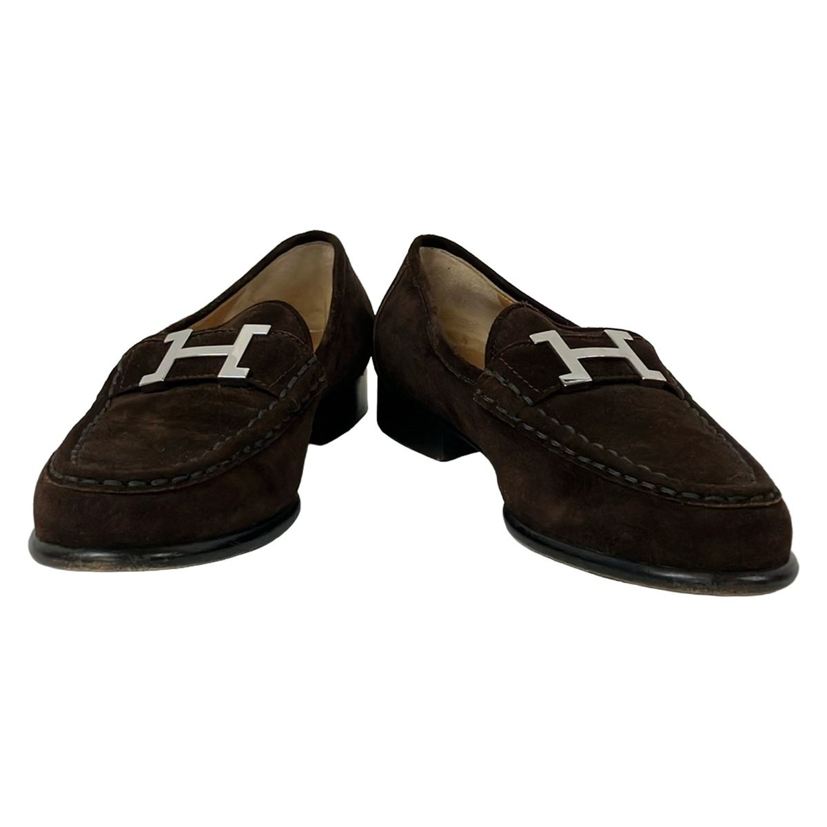 Hermes Loafers Dark Brown — view 2