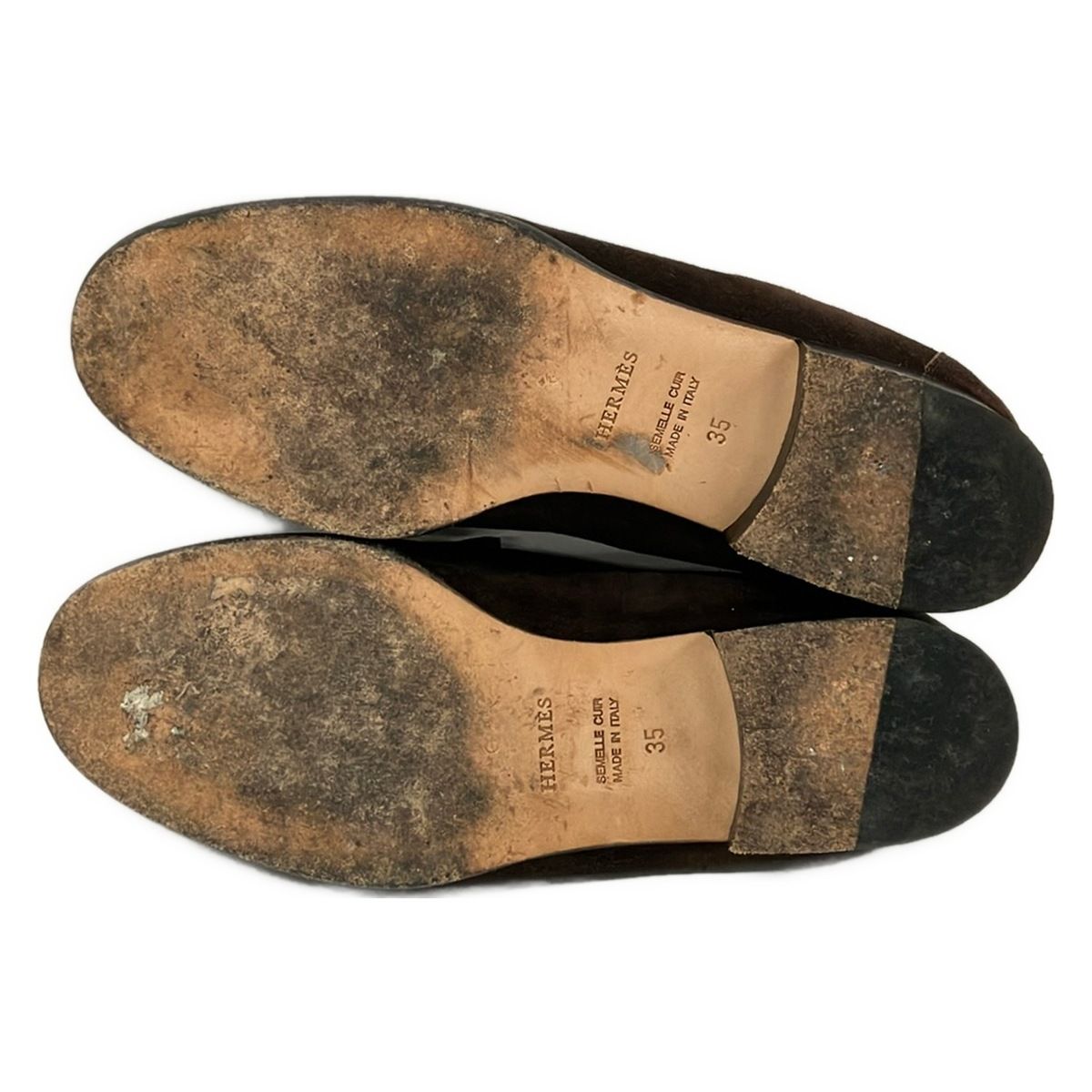 Hermes Loafers Dark Brown — view 4