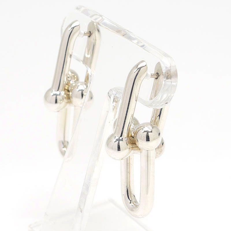 Tiffany & Co HardWear Large Link Earrings Silver — view 2