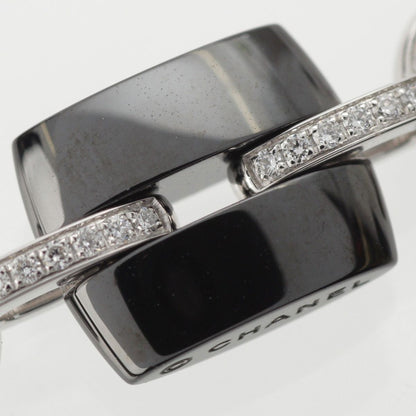 Chanel Ultra Diamond Ceramic Bracelet 18K White Gold Black — view 6