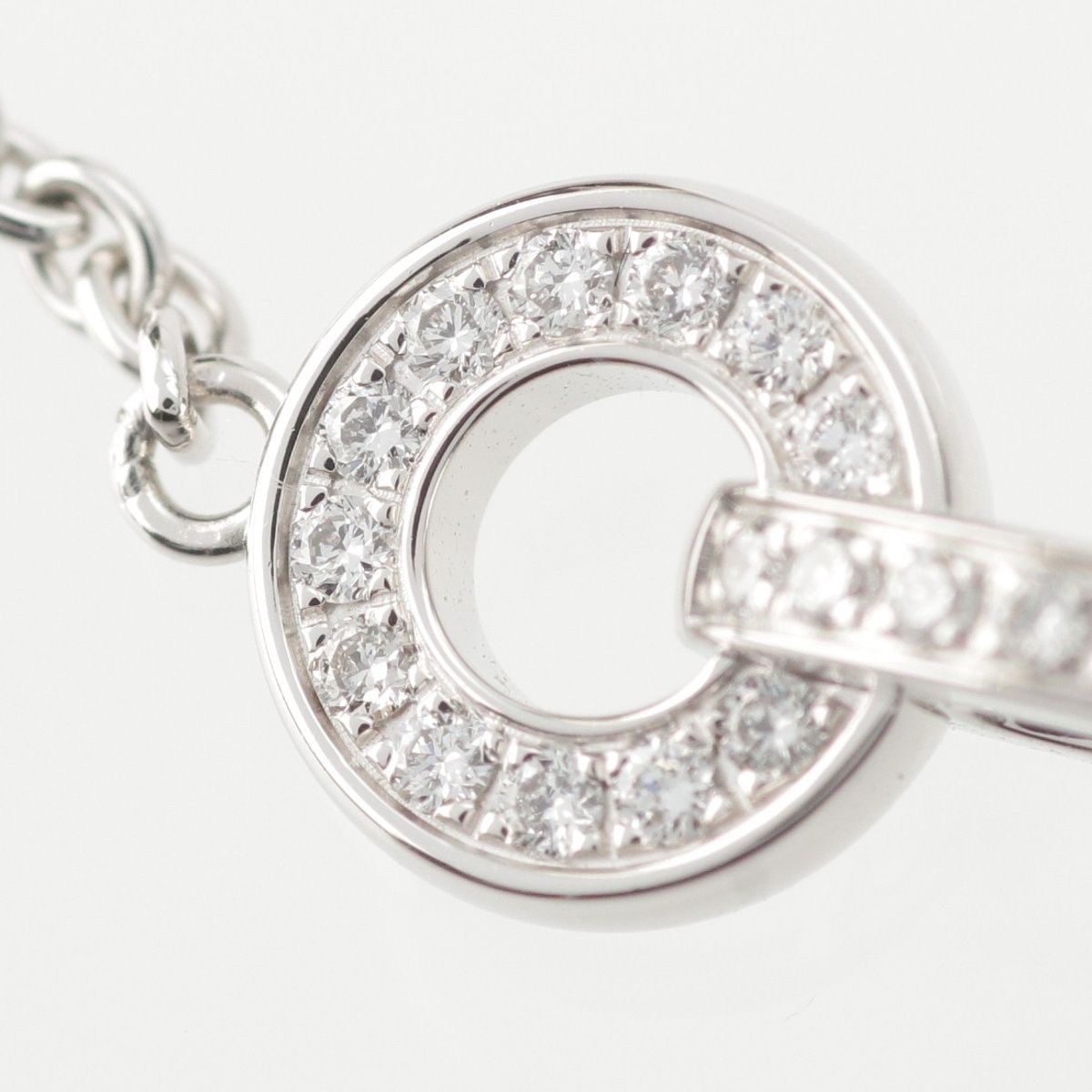 Chanel Ultra Diamond Ceramic Bracelet 18K White Gold Black — view 3