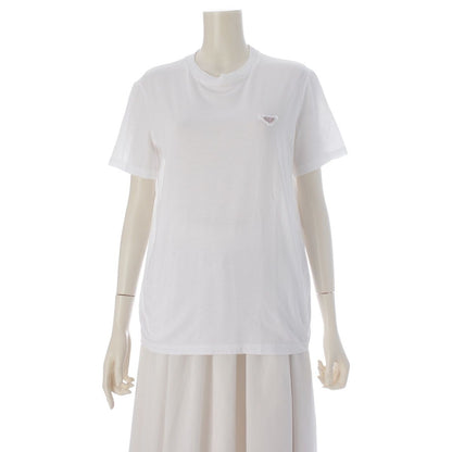 Prada Cotton Short Sleeve T-Shirt White