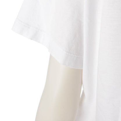 Prada Cotton Short Sleeve T-Shirt White — view 6