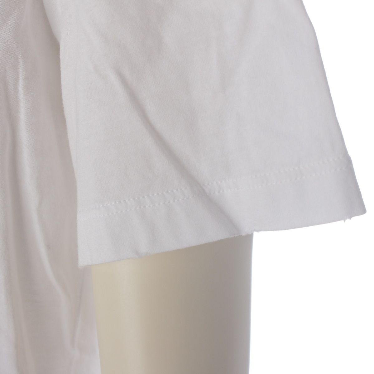 Prada Cotton Short Sleeve T-Shirt White — view 7