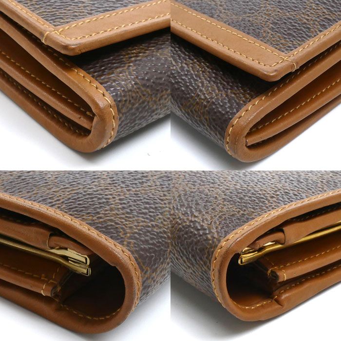 Celine Macadam Pattern Kiss Lock Wallet — view 7