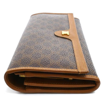 Celine Macadam Pattern Kiss Lock Wallet — view 3