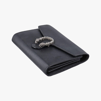 Gucci Dionysus Black Leather Shoulder Bag — view 4