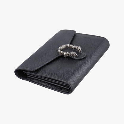 Gucci Dionysus Black Leather Shoulder Bag — view 5