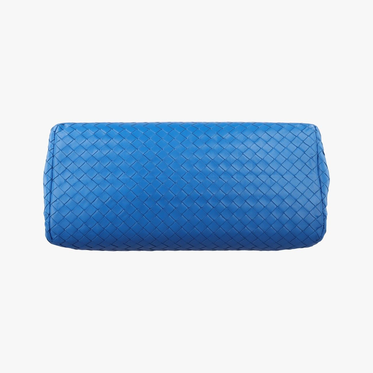 Bottega Veneta Rome Intrecciato Blue Lambskin — view 3