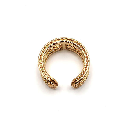 Hermes Chaine D'ancre Danae Ring Small 52 18k Yellow Gold — view 4