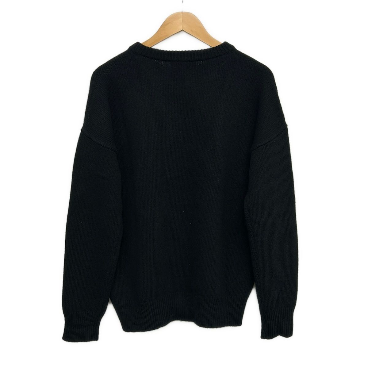 Dolce & Gabbana Long Sleeve Sweater M Black Red 40 — view 2