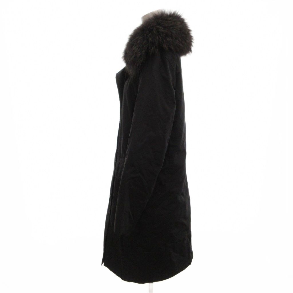 Max Mara Weekend Line Putty Coat Insert Double Breasted Mode Fur Collar Middle — view 2