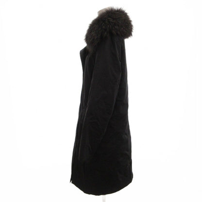 Max Mara Weekend Line Putty Coat Insert Double Breasted Mode Fur Collar Middle — view 2