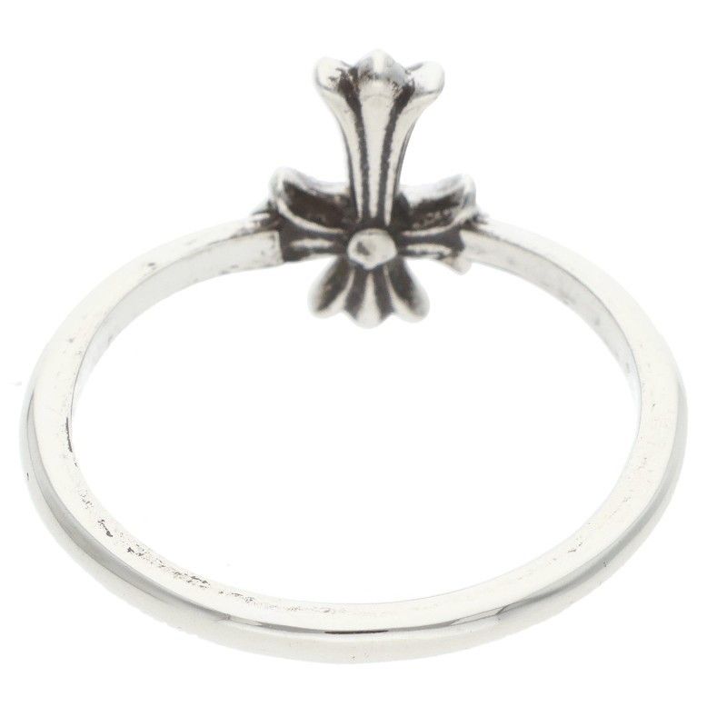 Chrome Hearts Bubblgm CH Cross Bubblegum Silver Ring — view 2