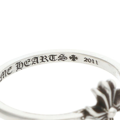 Chrome Hearts Bubblgm CH Cross Bubblegum Silver Ring — view 4