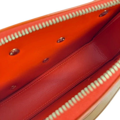Louis Vuitton Pouch Monogram Vernis Flower Lexington Orange — view 6
