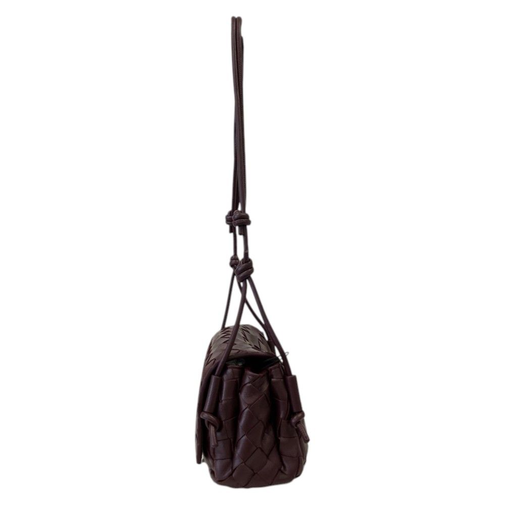 Bottega Veneta Notturno Mini Shoulder Bag Bordeaux — view 2