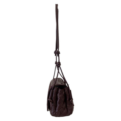 Bottega Veneta Notturno Mini Shoulder Bag Bordeaux — view 2