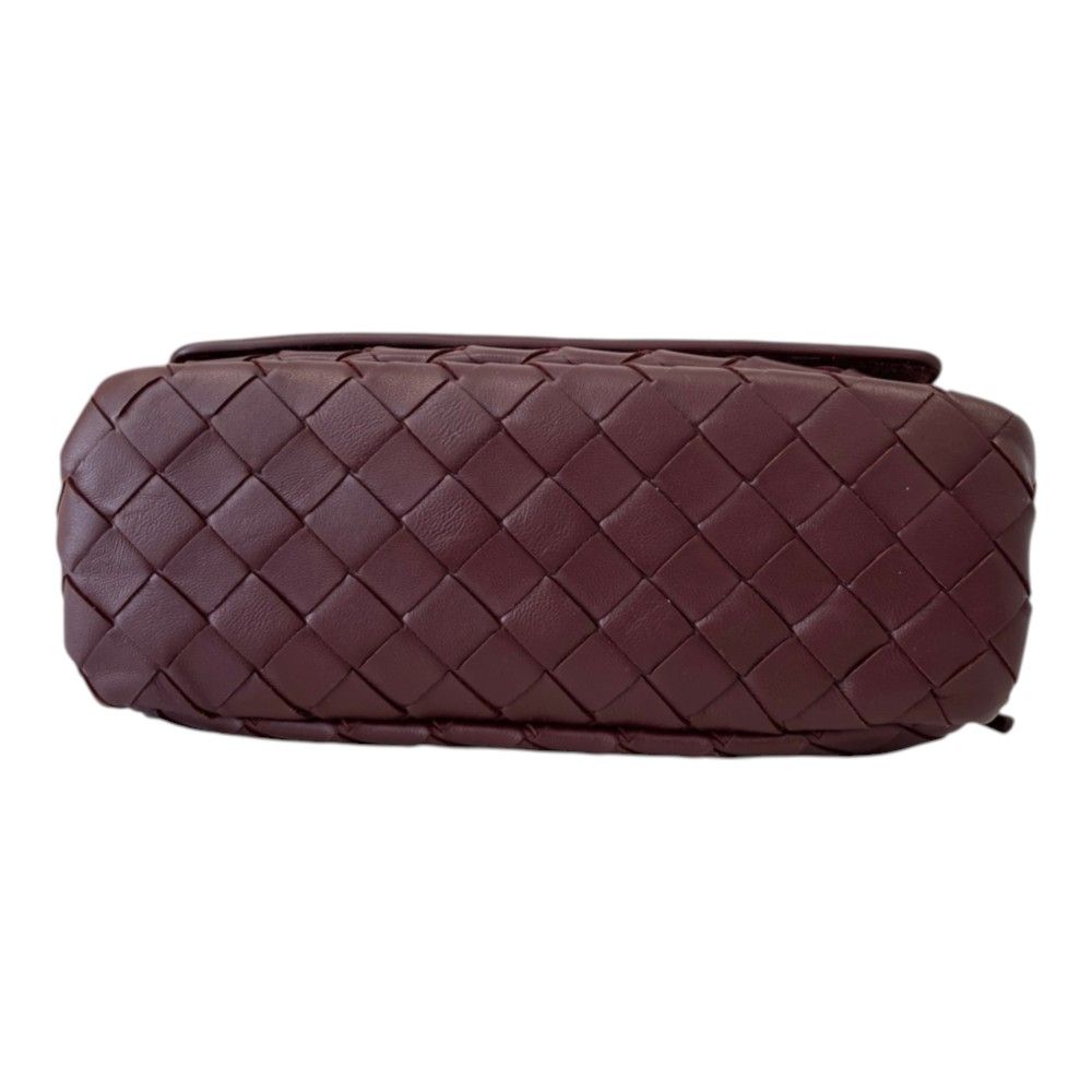 Bottega Veneta Notturno Mini Shoulder Bag Bordeaux — view 5