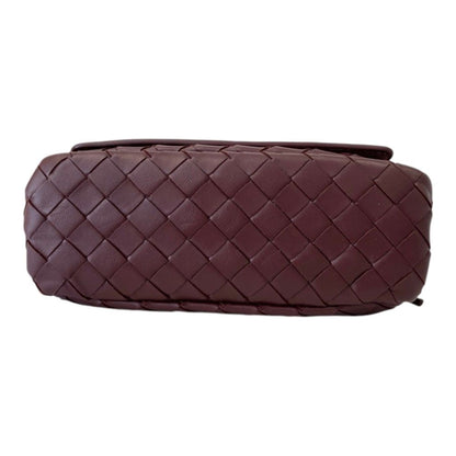 Bottega Veneta Notturno Mini Shoulder Bag Bordeaux — view 5
