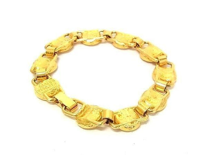 Versace Bracelet Medusa Gold Metal Medallion — view 2