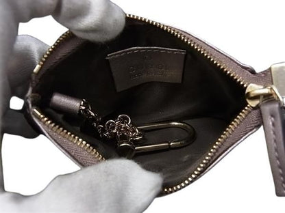 Gucci Coin Purse Guccissima Light Metallic Purple Leather Gold — view 3