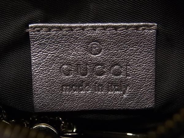 Gucci Coin Purse Guccissima Light Metallic Purple Leather Gold — view 4
