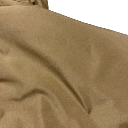 S Max Mara Silk Blend Nylon Padded Coat Beige Fall Winter 38 — view 8