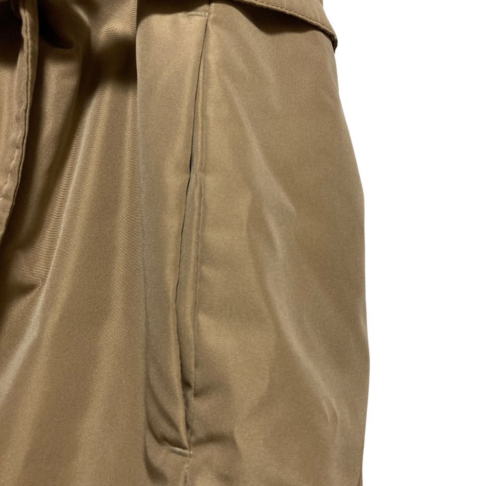 S Max Mara Silk Blend Nylon Padded Coat Beige Fall Winter 38 — view 5