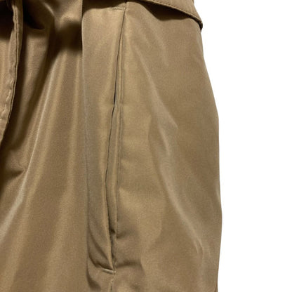 S Max Mara Silk Blend Nylon Padded Coat Beige Fall Winter 38 — view 5