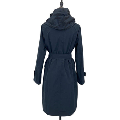 Max Mara City Reversible Food Dead Coat Navy Fall Winter 38 — view 3