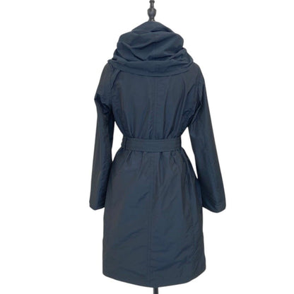Max Mara City Reversible Food Dead Coat Navy Fall Winter 38 — view 7