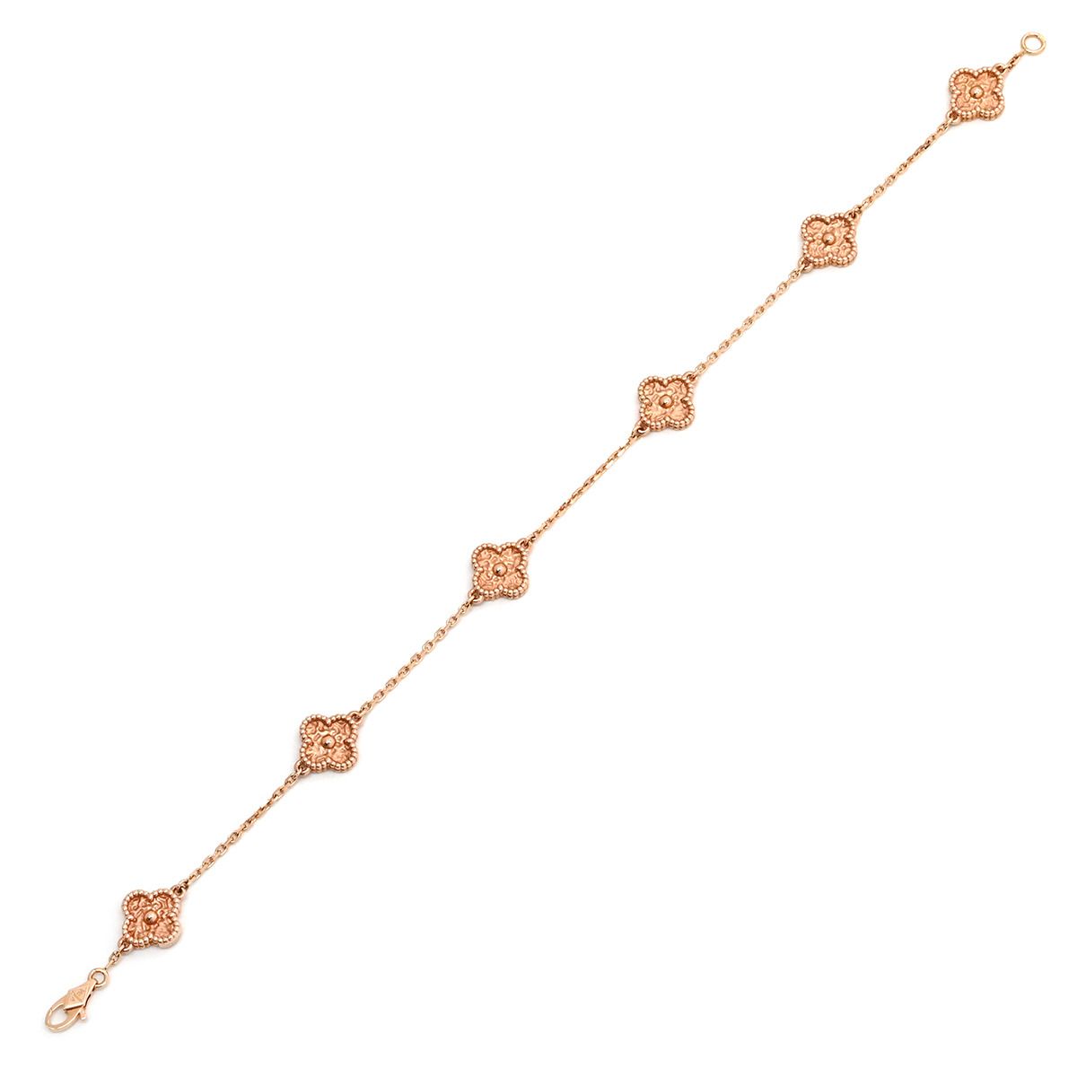 Van Cleef & Arpels Bracelet Sweet Alhambra Rose Gold Pink — view 2