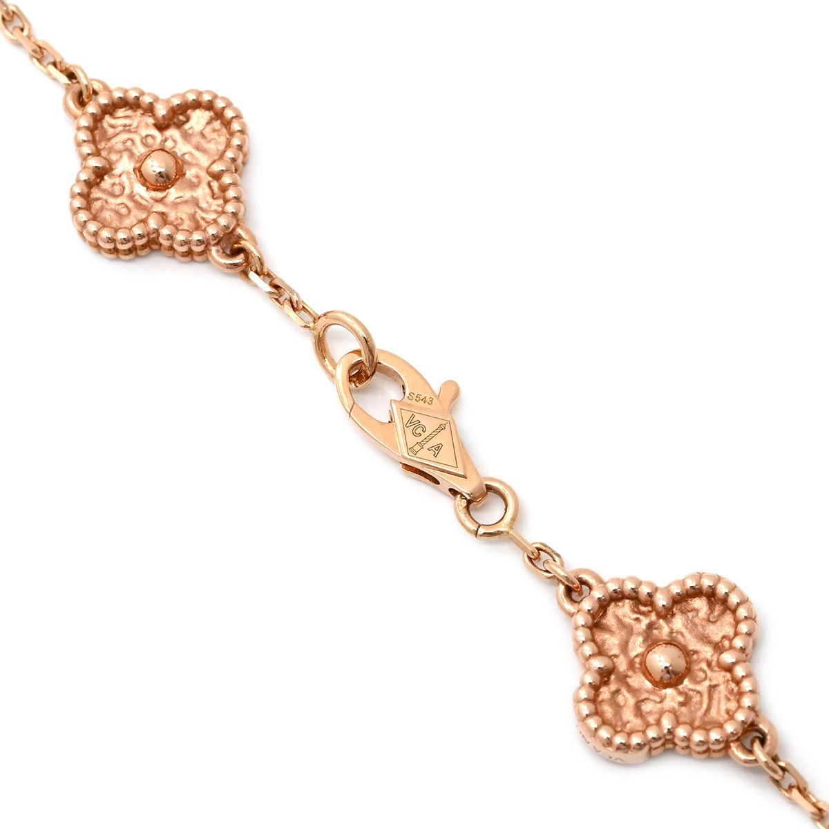 Van Cleef & Arpels Bracelet Sweet Alhambra Rose Gold Pink — view 3