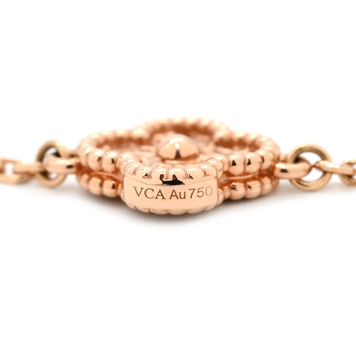 Van Cleef & Arpels Bracelet Sweet Alhambra Rose Gold Pink — view 7