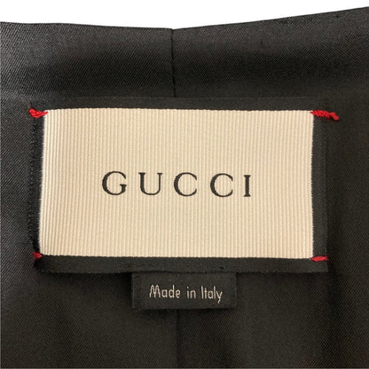 Gucci Wool Chesterfield Black Fall Winter 36 — view 6