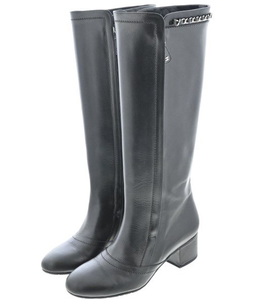 Chanel Boots Black