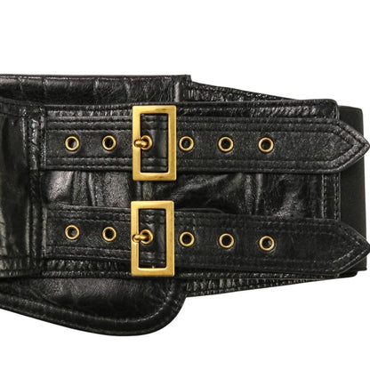 Dior Saddle Belt Leather Black — view 6