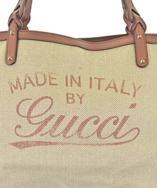 Gucci Craft Tote Bag Beige — view 6