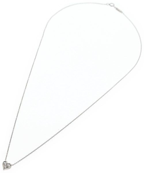 Tiffany & Co Heart Diamond Pendant New Necklace — view 2