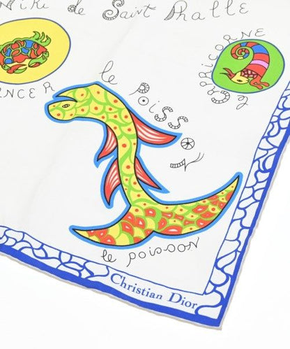Dior Bandana Scarf White — view 2