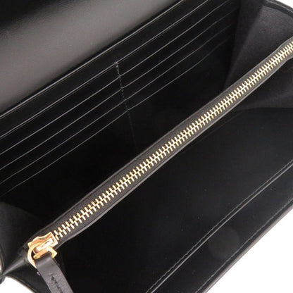 Versace Medusa Heart Leather Black Multicolor Chain Wallet Shoulder Bag — view 5