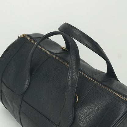 Hermes Earl Day Boston Bag Ardennes Noir Black Gold — view 4