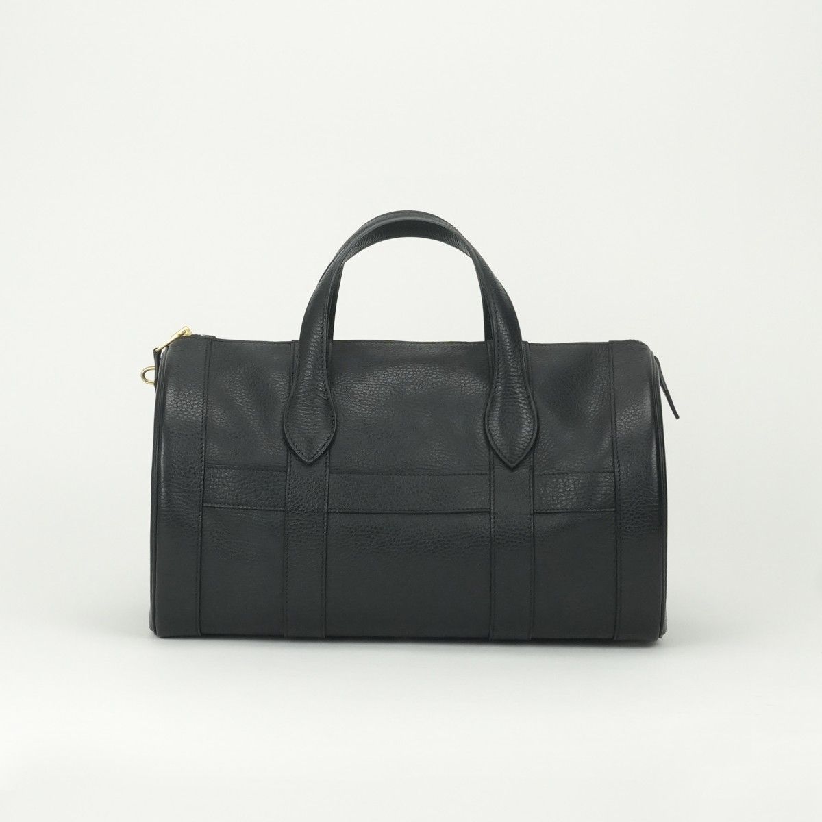 Hermes Earl Day Boston Bag Ardennes Noir Black Gold