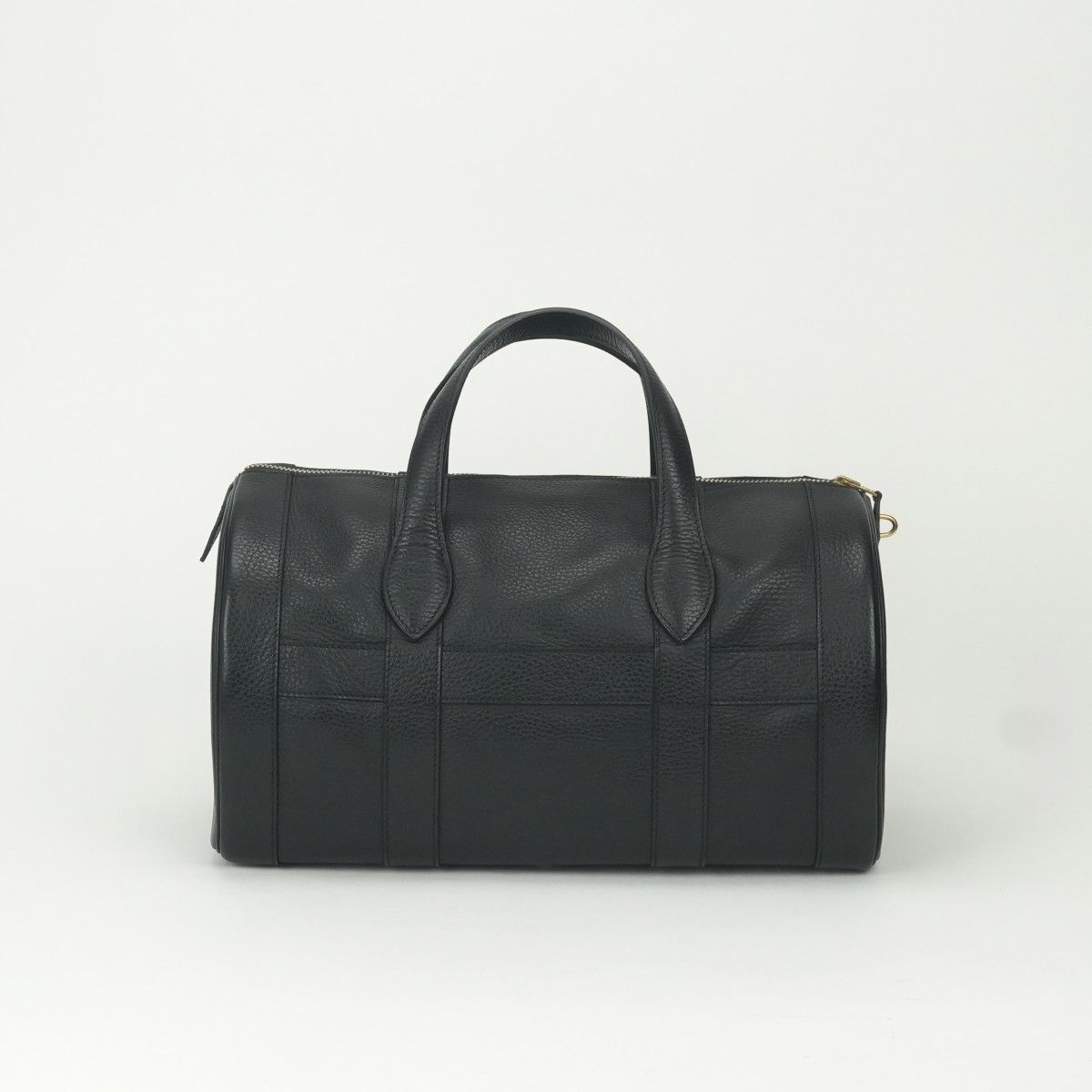 Hermes Earl Day Boston Bag Ardennes Noir Black Gold — view 3