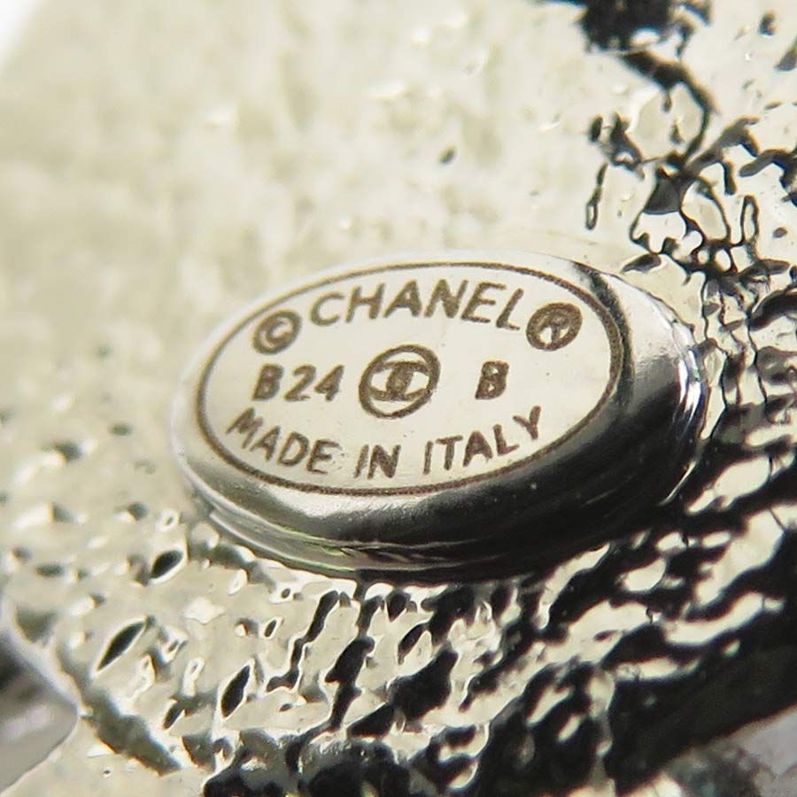 Chanel Earrings Silver — view 7